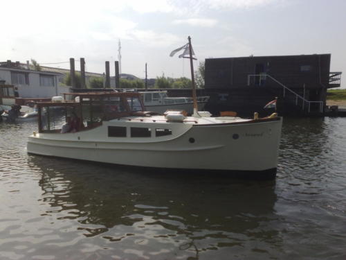 Laswerk in romp bakdekker Narwal lid Oude Glorie