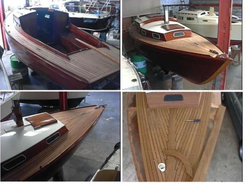 Restauratie en nieuw teakdek bij een De Jong kajuitzeilboot uit 1960