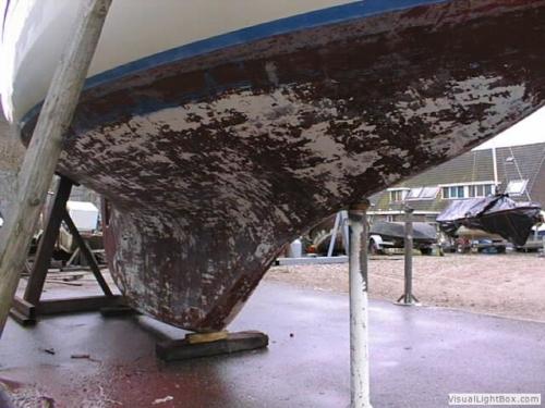 antifouling verwijderen na