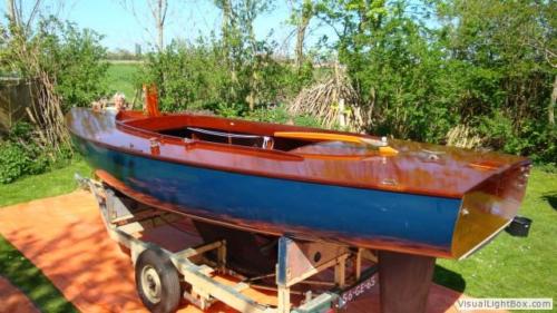 eindresultaat fly tour 19m² open zeilboot