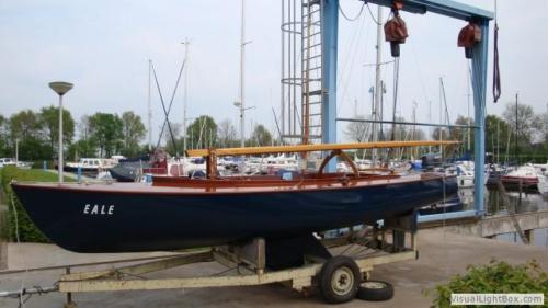 te water laten fly tour 19m² open zeilboot